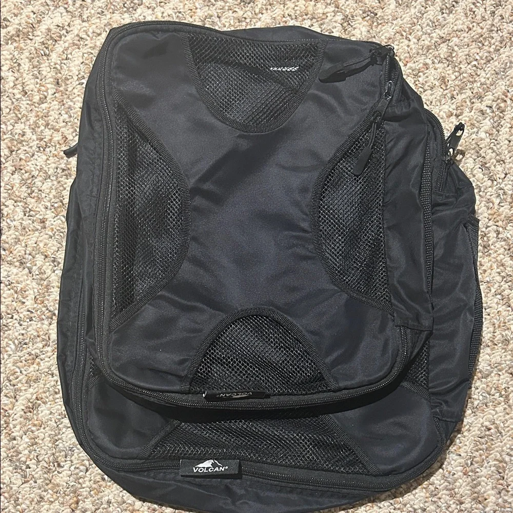 Set/2 Volcan Black Men's Packing Cube Travel Organizers